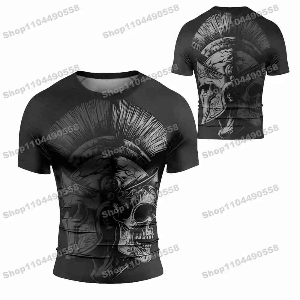 

N233th Kinds Of Newly Rash Guards Surfing Beach T-Shirts Swimwear Diving Gym Short sleeves MMA BJJ Men Jiu Jitsu Fitness Sets