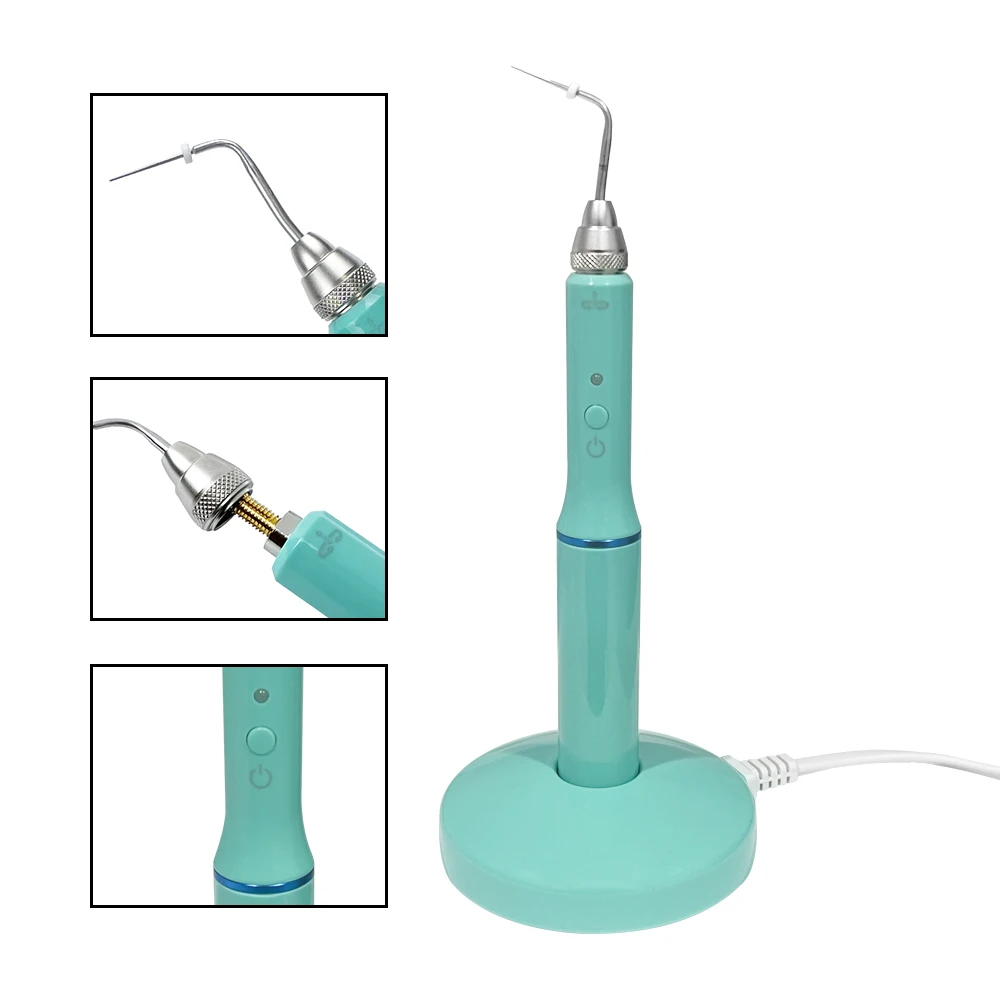 

Dental Endo Obturation System Gutta Percha Obturation Pen Endodontics Root Tool With 2 Tips for Dentistry Obturation filling