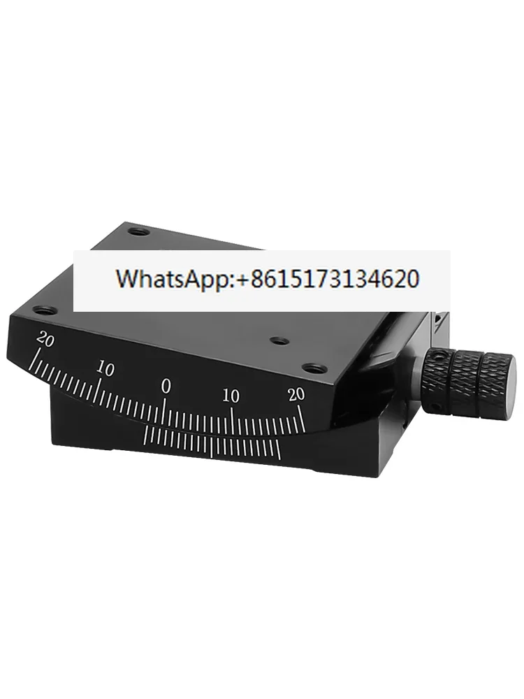 X-axis Angle Tilt Slide XY-axis Manual Curvature Angle Platform Fine Adjustment Goniometer GFG60/40/GFX60