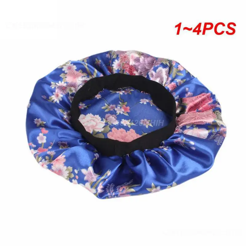 1~4PCS Night Hat Ideal For Chemo Patients Elastic Band For Secure Fit Gentle The Skin Comfortable Sleepwear Accessory