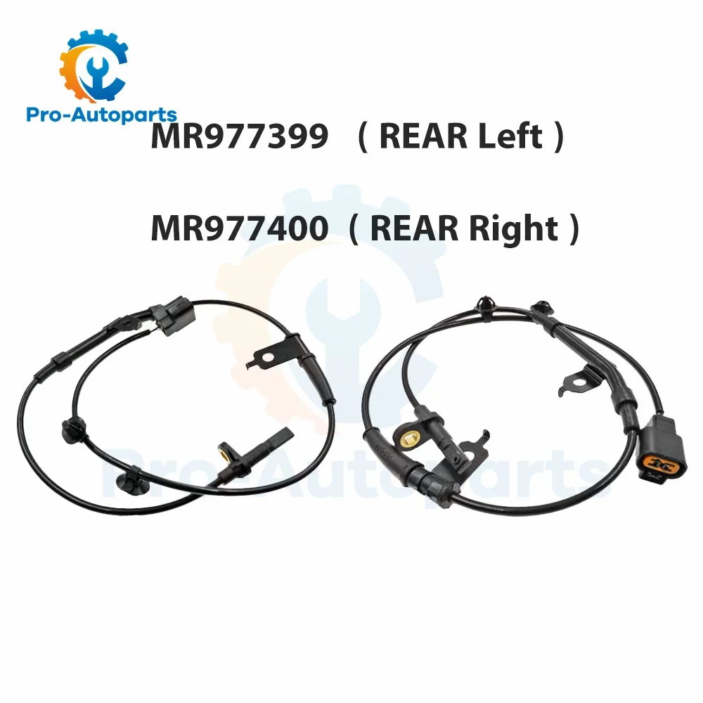 

Rear Left Right ABS Wheel Speed Sensor OE: MR977399 MR977400 for Mitsubishi Grandis 2004-2010 2.4L MPV