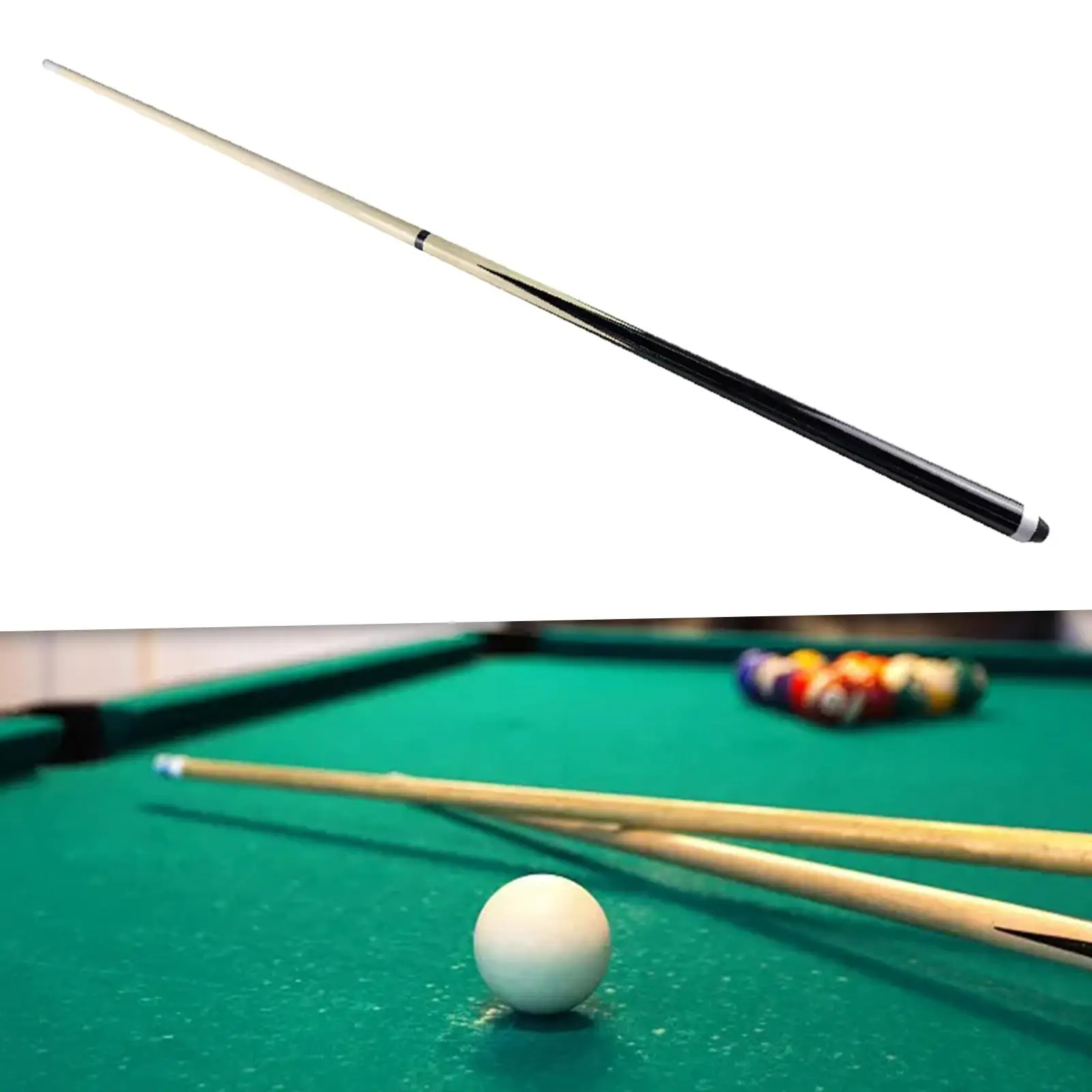 

Small Pool Cue Children's Practice Cue Pool Table Professional Training Portable Adjustable Length Billiard Rod Kids Pool Cue