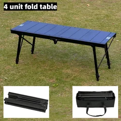 Outdoor Camping IGT Table IGT 4 Unit Table Portable Aluminum Alloy Ultralight Folding Camping Desk BBQ Picnic IGT Table New