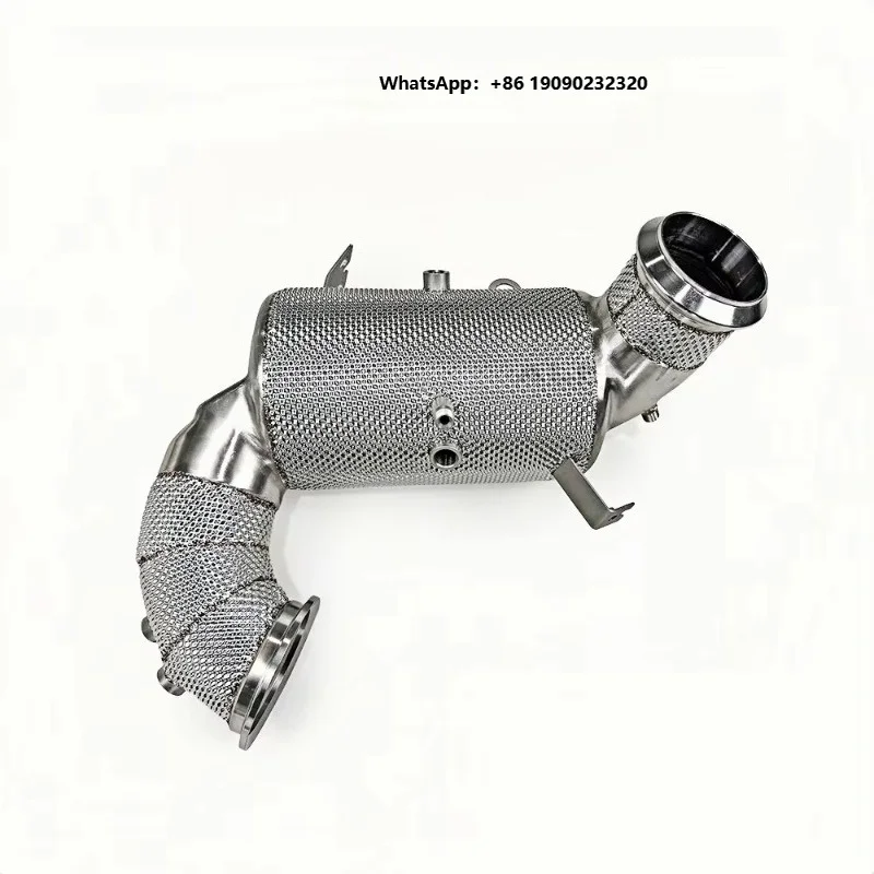 High-Flow Exhaust Manifold & System with Heat Shield, Power & Sound Enhancement wfl