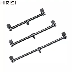 2 x Hirisi Mini Short Black Buzz Bars 20cm 25cm 30cm Carp Coarse Fishing Equipment for 2 Rods