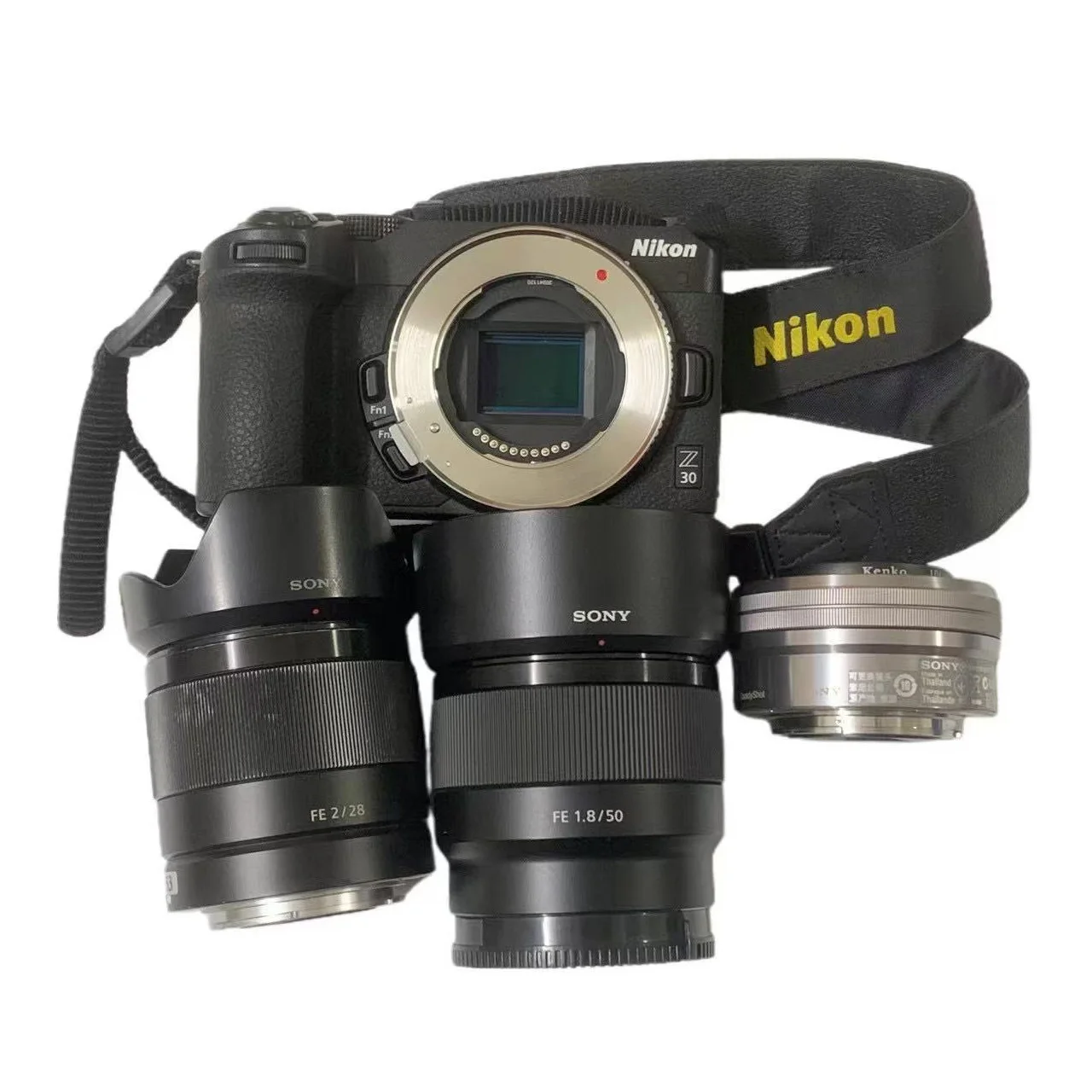 محول E-Z E-NZ PRO AF لعدسة Sony E FE إلى كاميرا Nikon Z Mount Z5 Z6 Z7 Z8 Z9 Z50 Z30 ZFC بدون مرآة