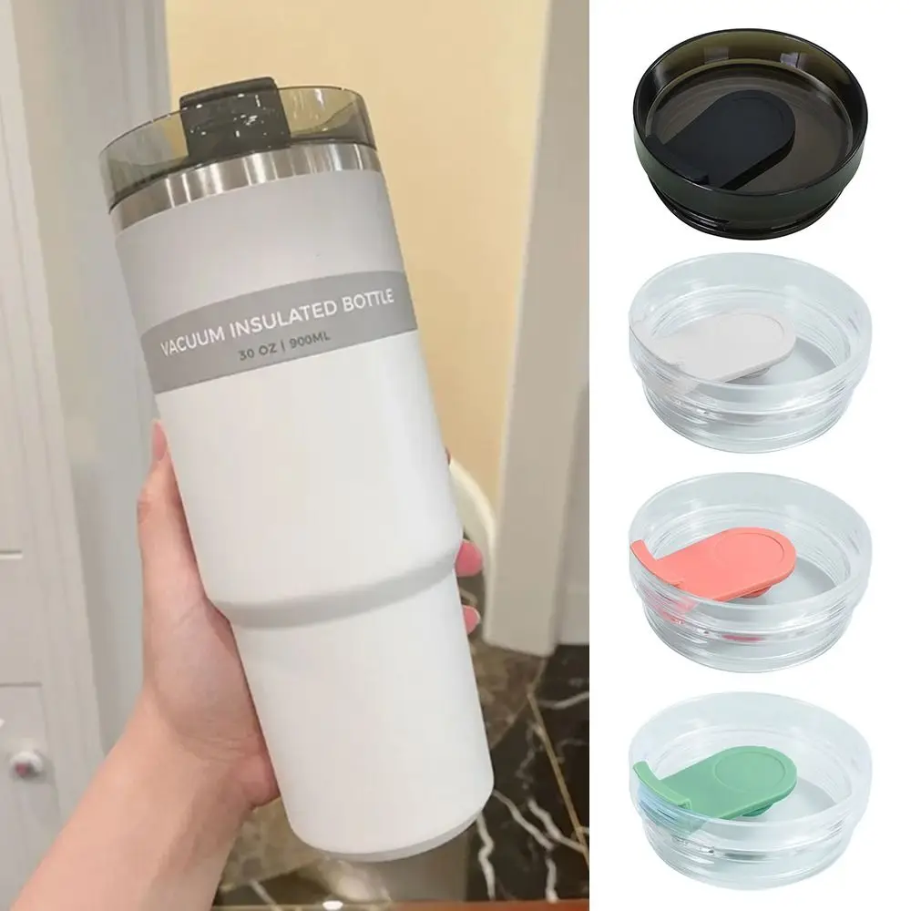 30oz Sealing Bottle Cover Splash Spill Proof Plain Plastic Replacement Lids for Tyeso/ Tumber Cup Cap Therms Cup