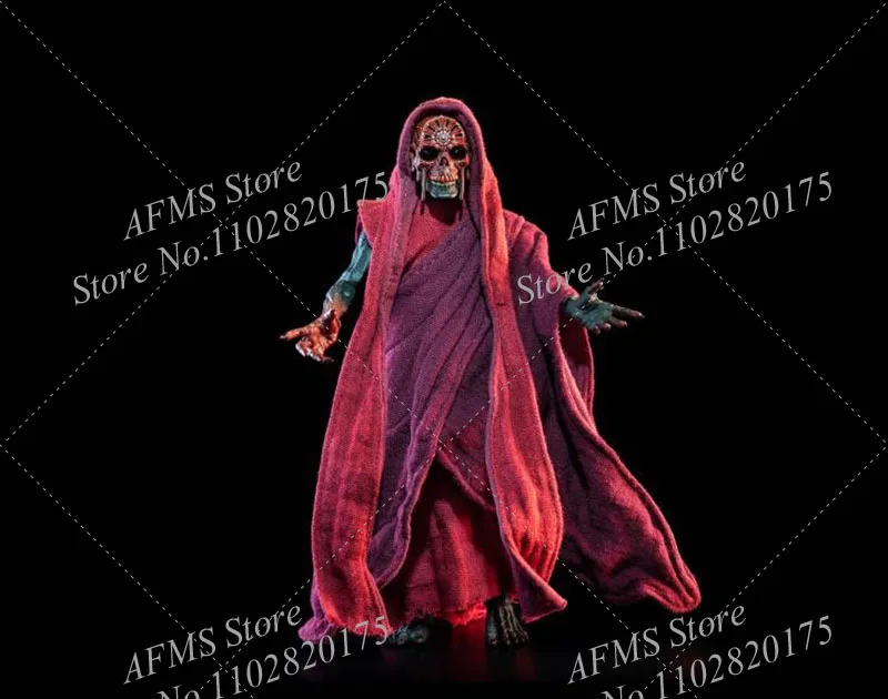 Edycja limitowana seria czterech rycerzy 1/12 skala figurka kolekcjonerska czerwony szkielet lalka 6 Cal figurka żołnierz prezenty na Halloween