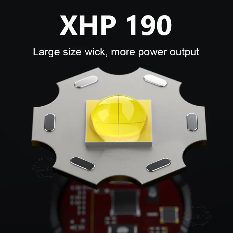 Most Powerful XHP190 LED Diving Flashlight Professional Scuba Diving Flashlight Underwater Light High Power 18650 Diving Lantern