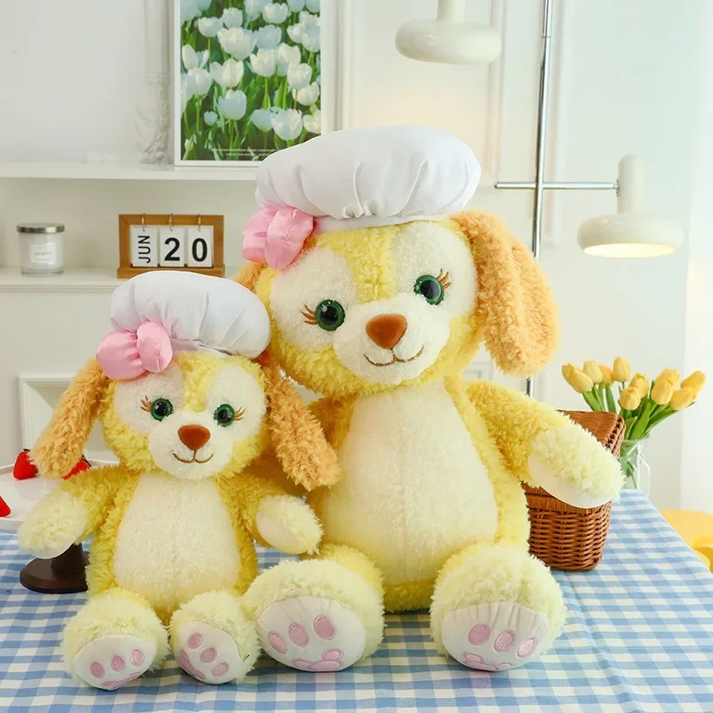 Cartoon Original Cookieann Plush Doll Kawaii Duffy And Friends Cook Dog Stuffed Plush Doll Anime Christmas Brithday Gifts Toys