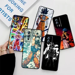 Luxury D-Dragon Ball Goku For Xiaomi Redmi 9A 9C 9AT 10C 9 9T 10 12C 8 12 K60 A1 A2 K50 K40 5G Black Phone Case