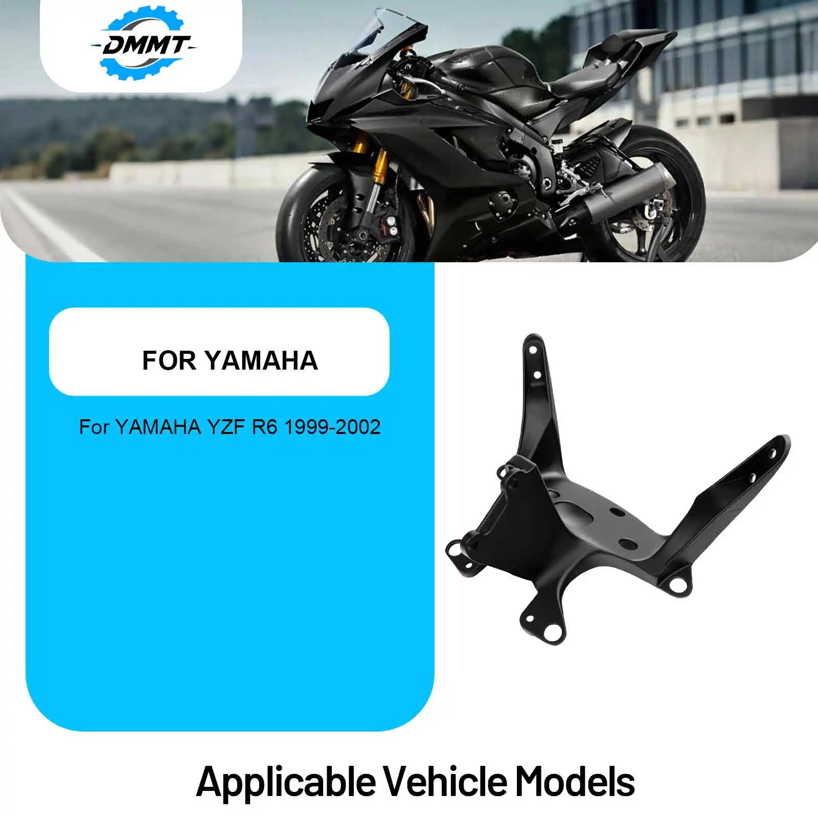 

For Yamaha YZF R6 1999-2002 Motorcycle headlight bracket motorcycle front upper bracket fairing bracket motorcycle accessories