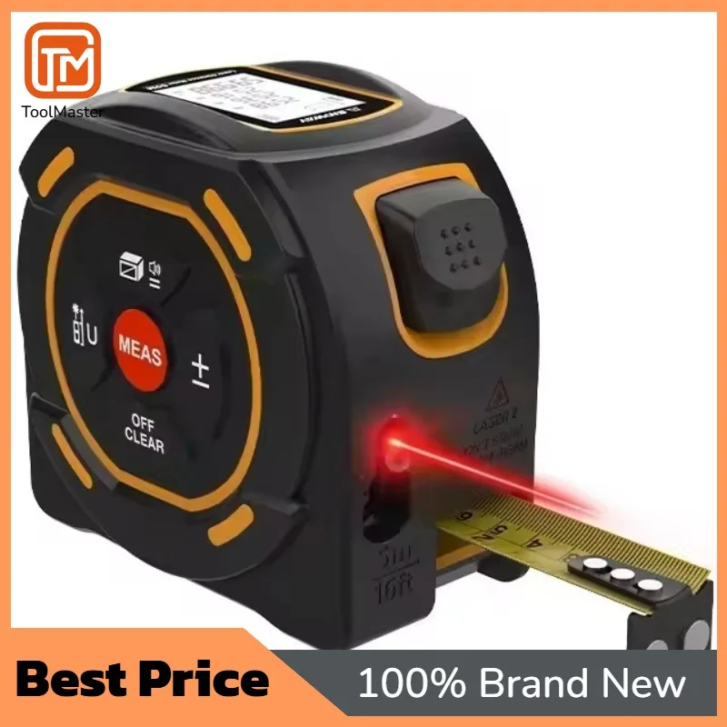 

【Hot Sale】SNDWAY 2 In 1 Digital La Ser Tape Measure 40M 60M La Ser Distance Meter With 16ft AutoLock Measuring Tape SW-TM40A SW