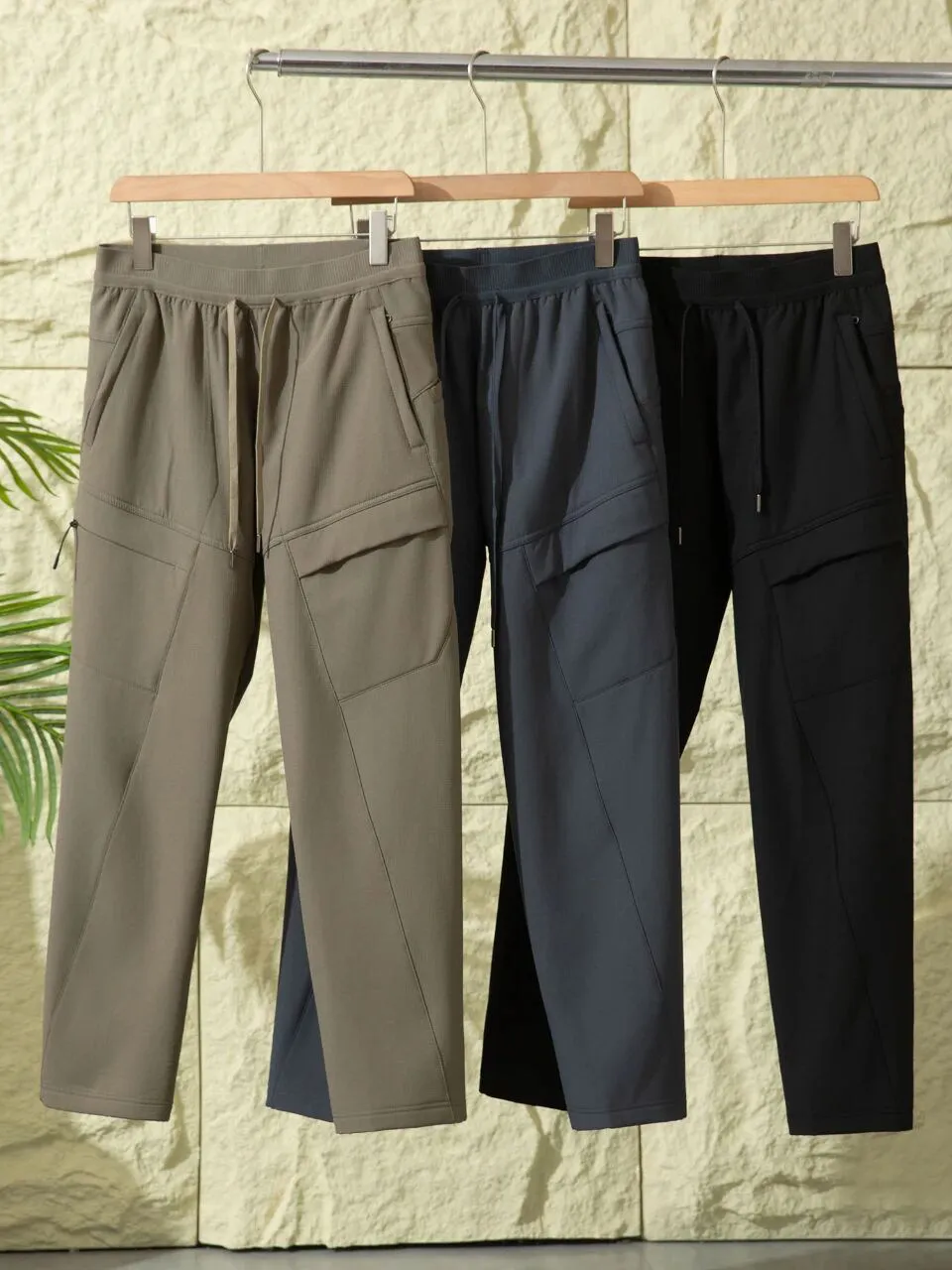 

Мужские уличные брюки Softell: дышащие, ветрозащитные, для работы, туризма, спорта, повседневные, прямого кроя, с высокой талией