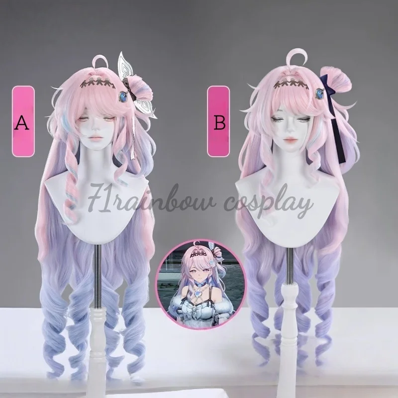 

71rainbow Cosplay Wuthering Waves Denia Cosplay Wig Female Game Hair Cosplay Wigs