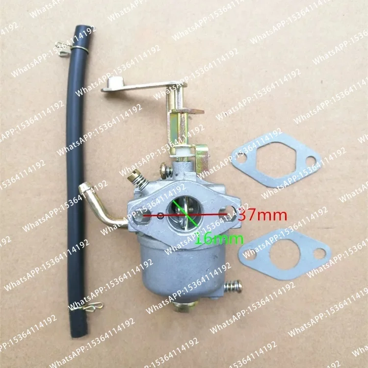 154F Carburetor with Washer Tube 154F 154 Engine Power Equipment 1800 1500 Watt 2.4HP 2.6HP 156F 1KW Gas Generator Carby