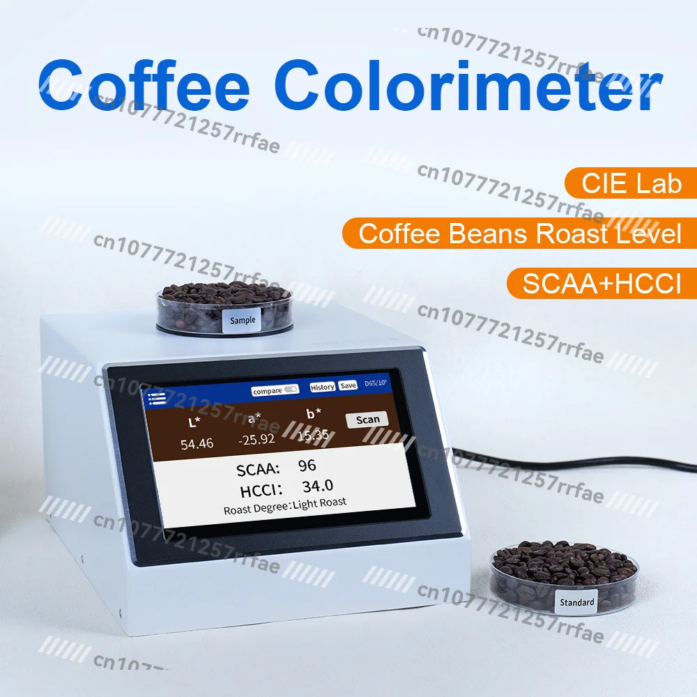 LS177C D/8 High Precision Coffee Bean Roasting Level Analyzer HCCI SCAA Agtron Index Roasting Coffee Colorimeter