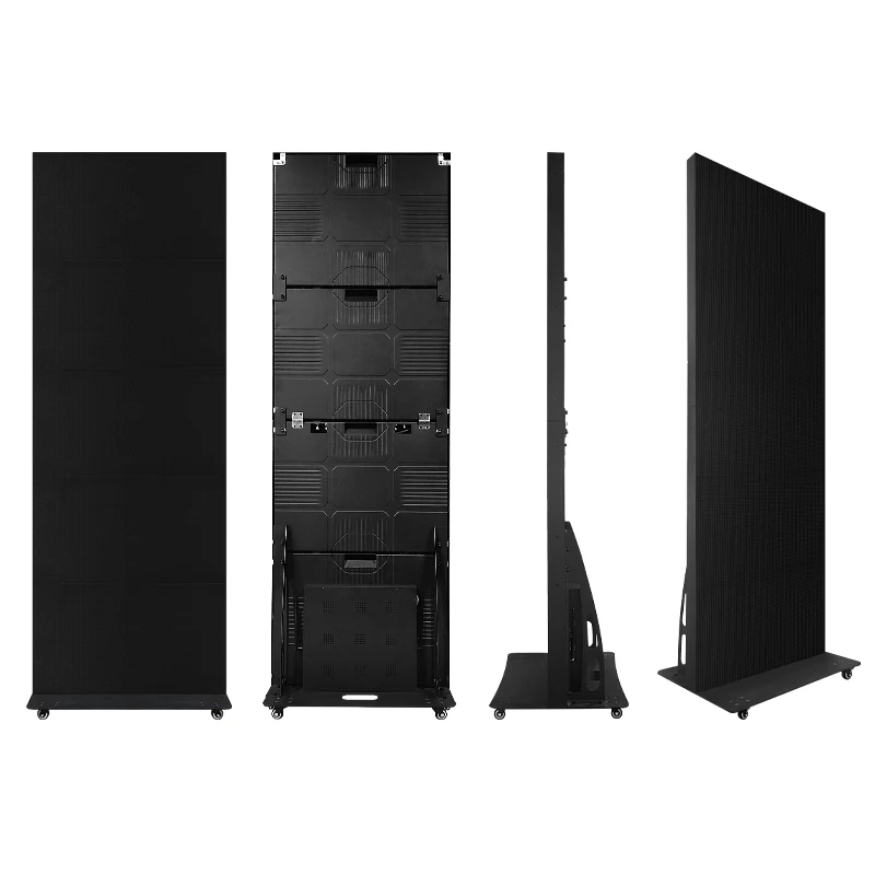 Factory Popular Foldable 4K8K indoor P2.5 HD LED Foster Screen for Shopping Mall Large Advertising for Media & Welcome Display