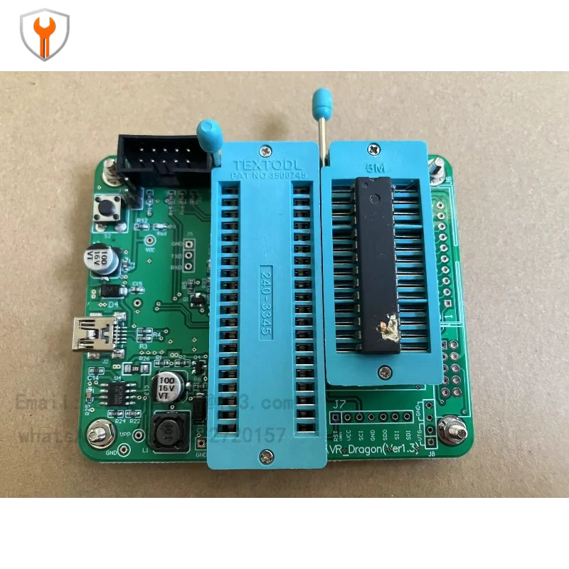 AVR High Voltage Programmer, High Voltage Serial, High Voltage Parallel, ISP STK500 USB Downloader