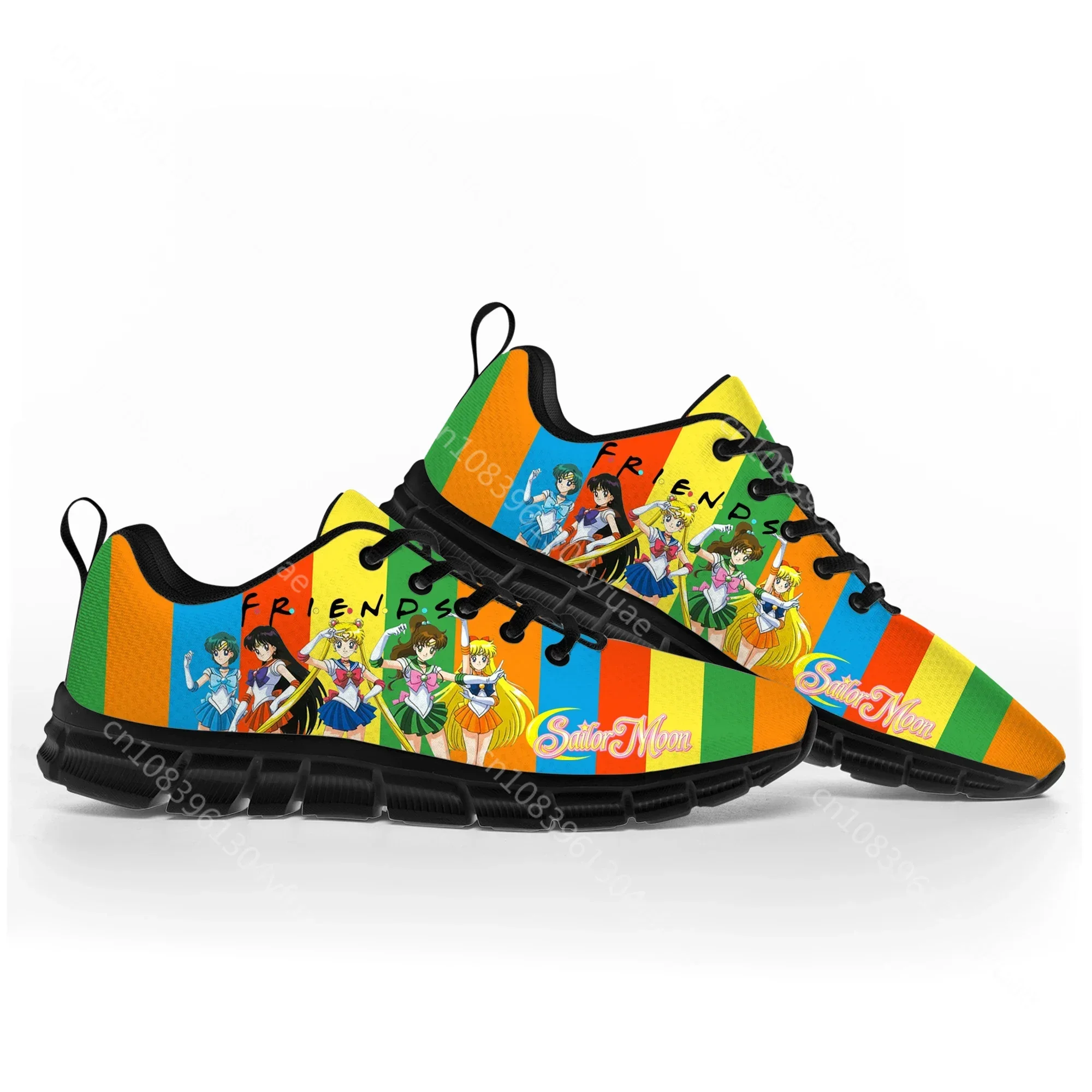 Anime Moon Manga Cartoon Sailor Sports Shoes Mens Womens Teenager Kids Children Sneakers Casual Custom Quality Couple Shoes