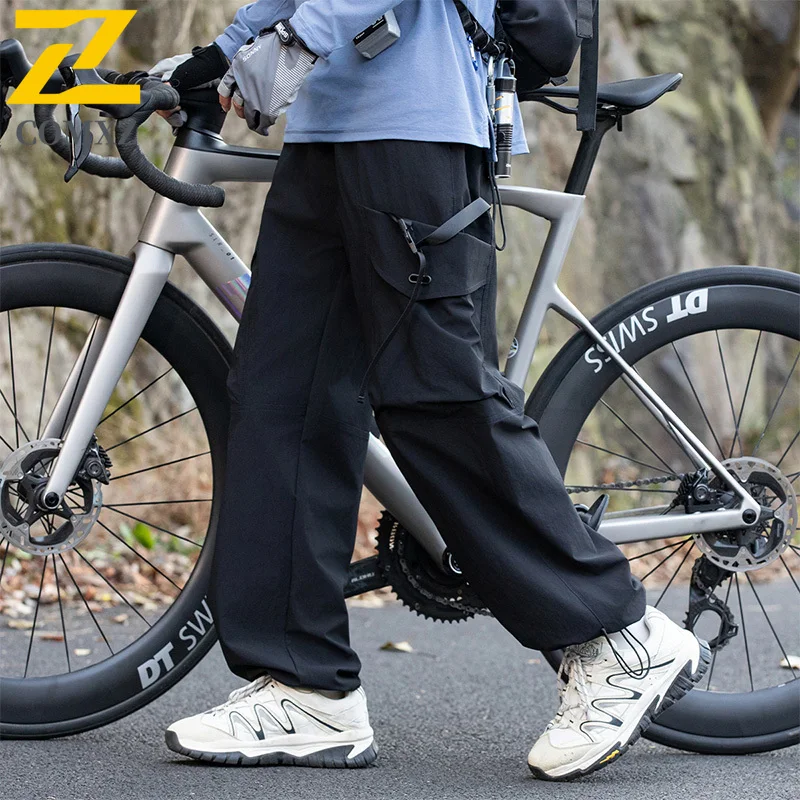 Men's Cargo Pants 2025 New Autumn Casual Loose Running Rock Climbing Trousers Camping Adventure Urban Style Breathable Pants