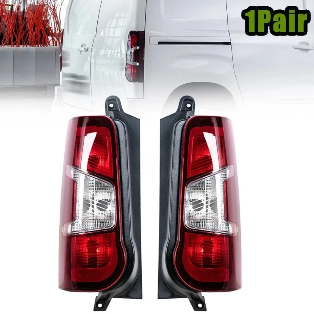 For Vauxhall Combo 2019-2024 Taillights Car Rear Tail Light Lamp For Peugeot Partner Citroen Berlingo 9819235880 9808243182