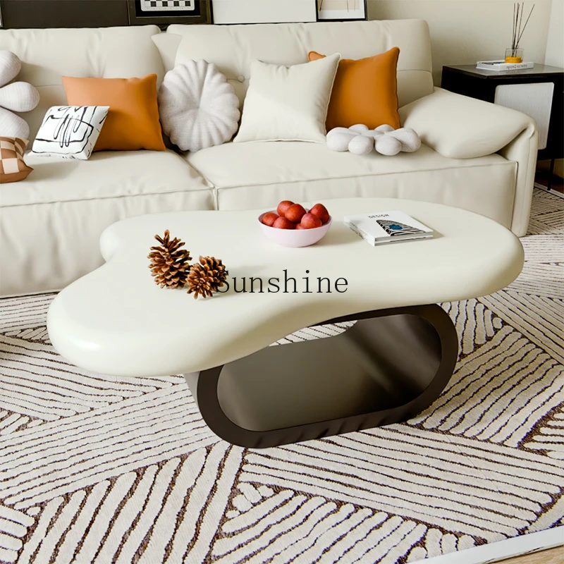 Dopamine cloud tea table in one body forming simple small apartment household living room table
