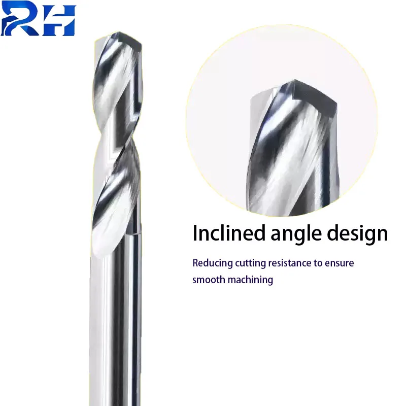 كربيد صلب فائق الصلابة مع مثقاب ساق مستقيم للحفر الألومنيوم المستورد لأداة Nc المطولة من الألومنيوم
