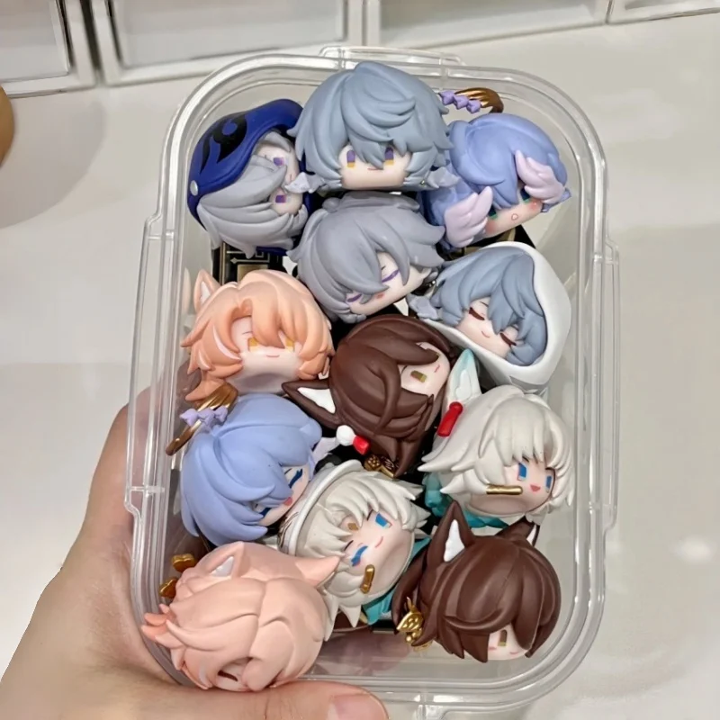 

Mihoyo Honkai Star Rail Q Version Stacking Toy Full Series Chibi Collectible Figure Desktop Decoration For Anime Game Fans