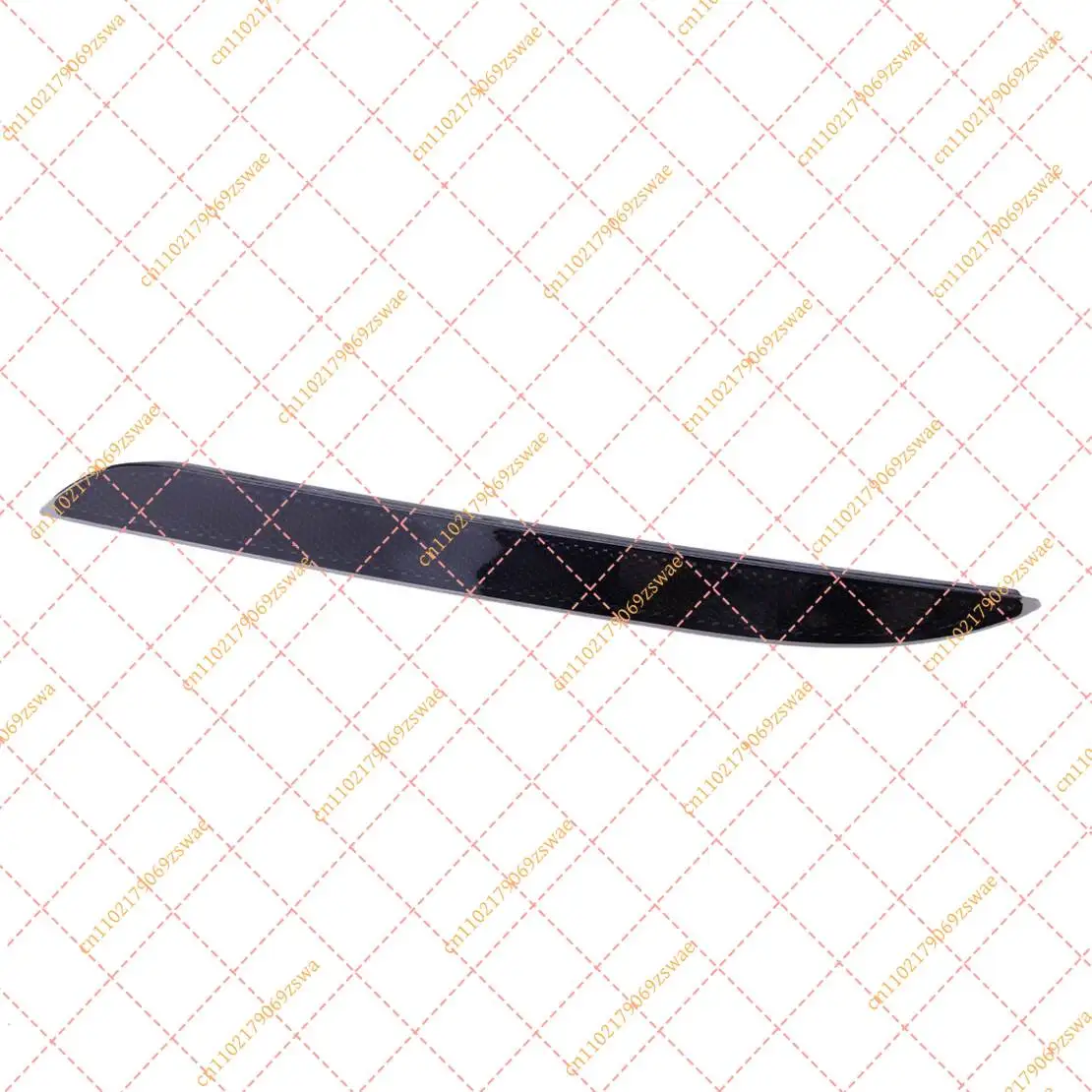 Dual Dark Lens Rear Bumper Side Marker Light For Mustang For 2015-2017 Black Housing Replacement Reflector Diffuser
