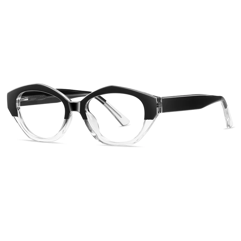 نظارات VICKI عصرية متعددة الأضلاع على شكل عين القطة، فوتوكروميك، مضادة للضوء الأزرق، وصفة طبية قابلة للتخصيص متعددة التركيز LS029 #4