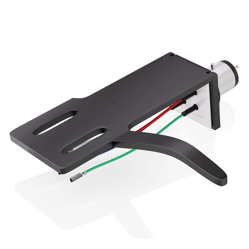 A39Q-Turntable Headshell Mount Universal LP Phono Cartridges Replacement Phonograph Holder Stylus Lead Wire