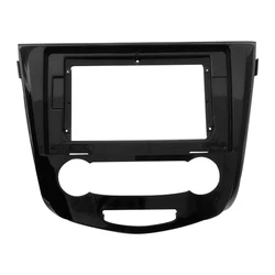 2Din Car DVD Frame Audio Fitting Adaptor Dash Trim Facia Panel 10.1inch For NISSAN Qashqai Xtrail 2015-2019 Double Radio Player