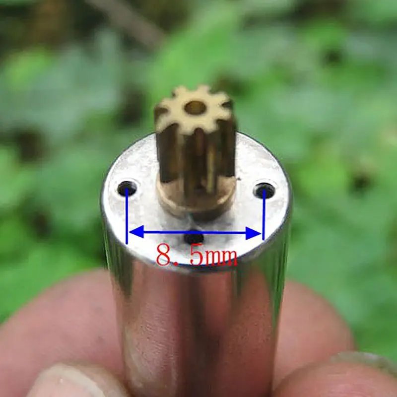 N60カーボンモーター,3v,メタルギア付き,ステンレス鋼ハウジング,直径1.5mm,0.35a,17500 rpm