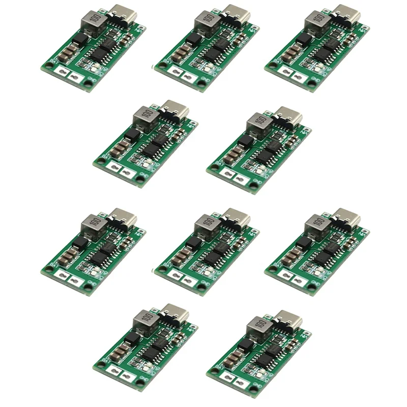 AS95-Type-C USB Input Mini Battery Charger Board 8.4V 12.6V 16.8V Step-Up Boost Module For Lipo/Li- Batteries 2S 2A