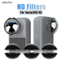Kit de filtros ND para Insta360 X5, vidrio óptico ND16/32/64, filtros antideslumbrantes para accesorios de cámara de acción Insta360 X5