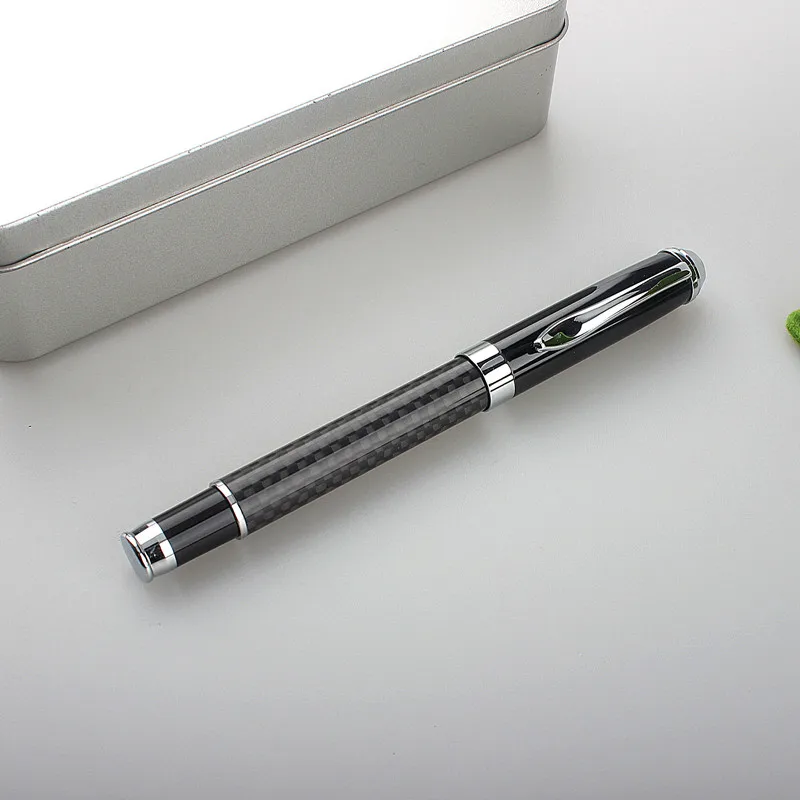 

Luxury Metal fiber Ballpoint pen High Quality Business Signing Ball Pen Calligraphy Gift Office Stationary School Supplies