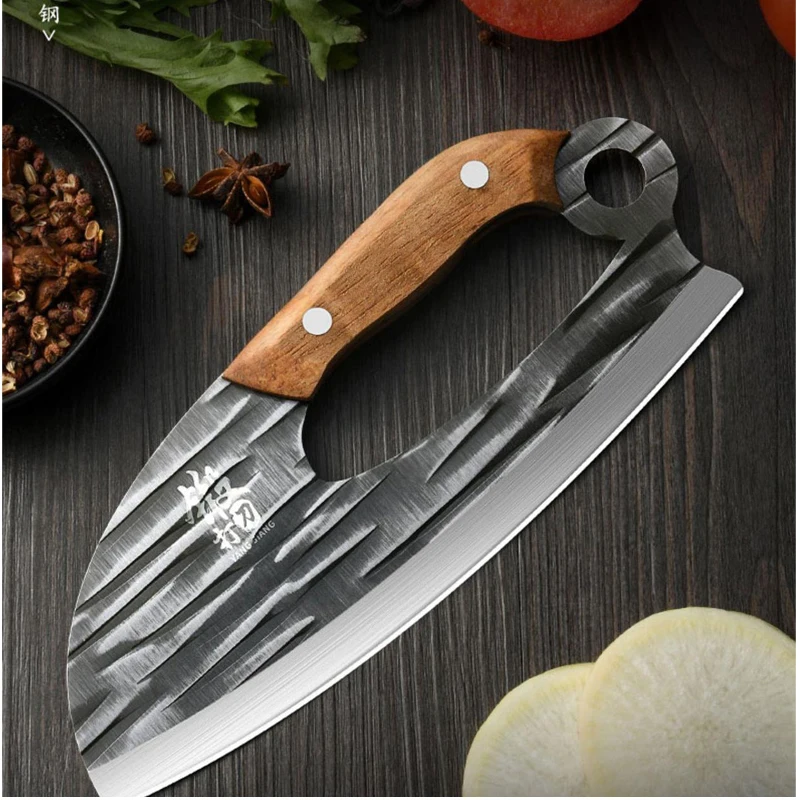 Multifunctional Portable Kitchen Knife Forged Sharp Labor-saving Cleaver Slicing Chef Knives Fish Meat Vegetables Cooking Tools