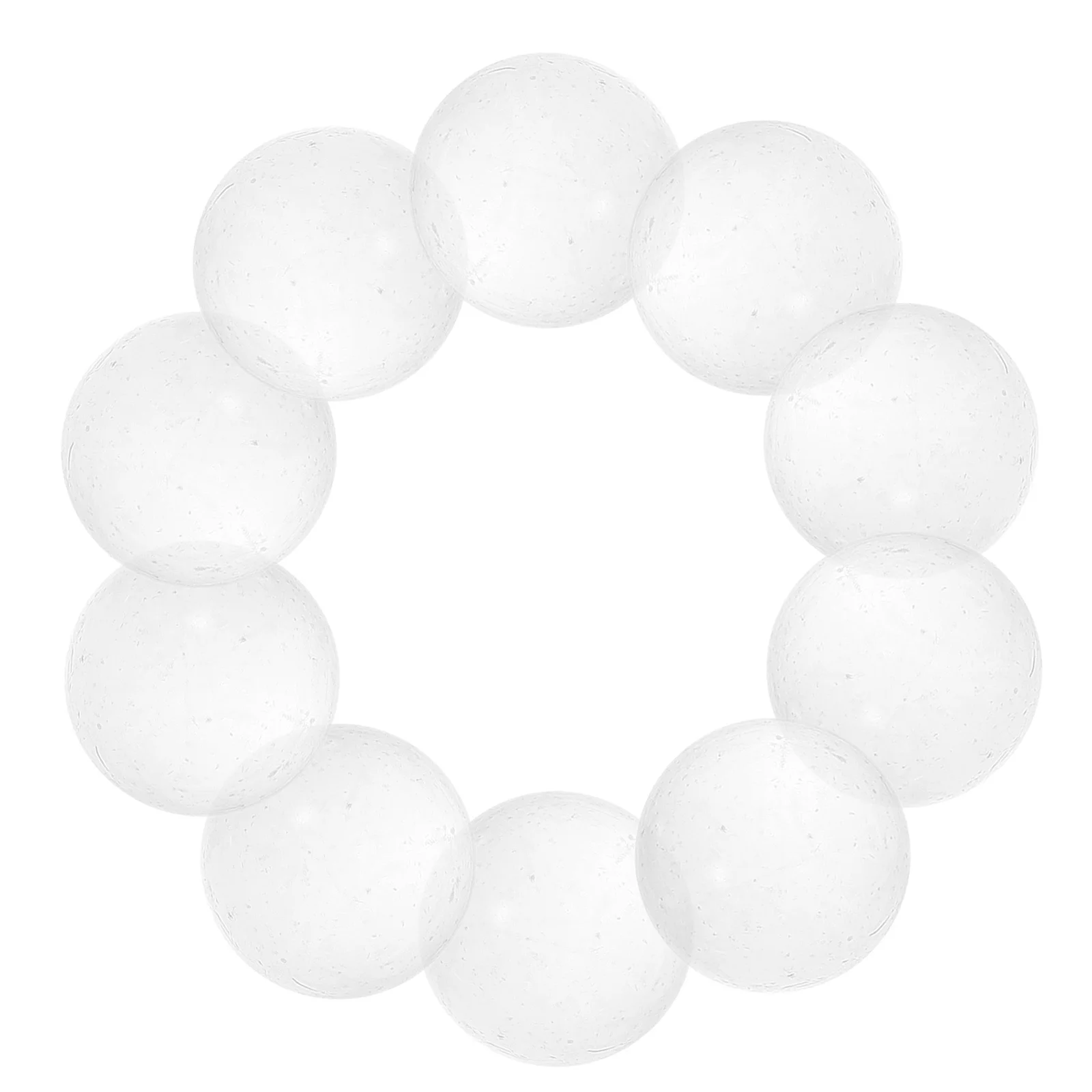 

30Pcs Glass Marbles Round Clear Marbles for Playing Chinese Checkers Decorative Glass Ball Set Round Marble Marble Beads
