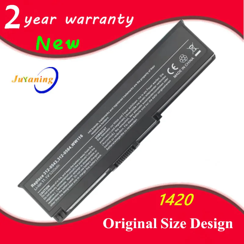 

WW116 WW118 New Laptop battery For Dell Inspiron 1420 Vostro 1400 0FT080 0MN151 0WW116 0WW118 312-0543 312-0584 FT080 MN151