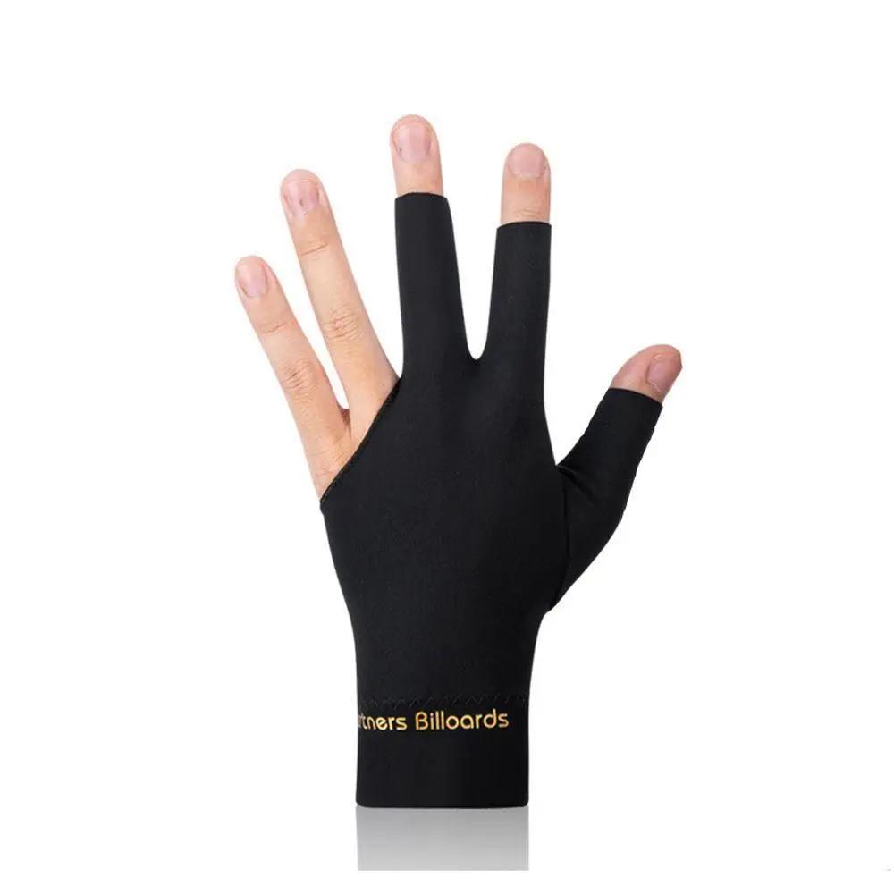 

Профессиональная бильярдная перчатка на три пальца, противоскользящая, эластичная, дышащая, для снукера, аксессуар для фитнеса, перчатка для тренировок по бильярду