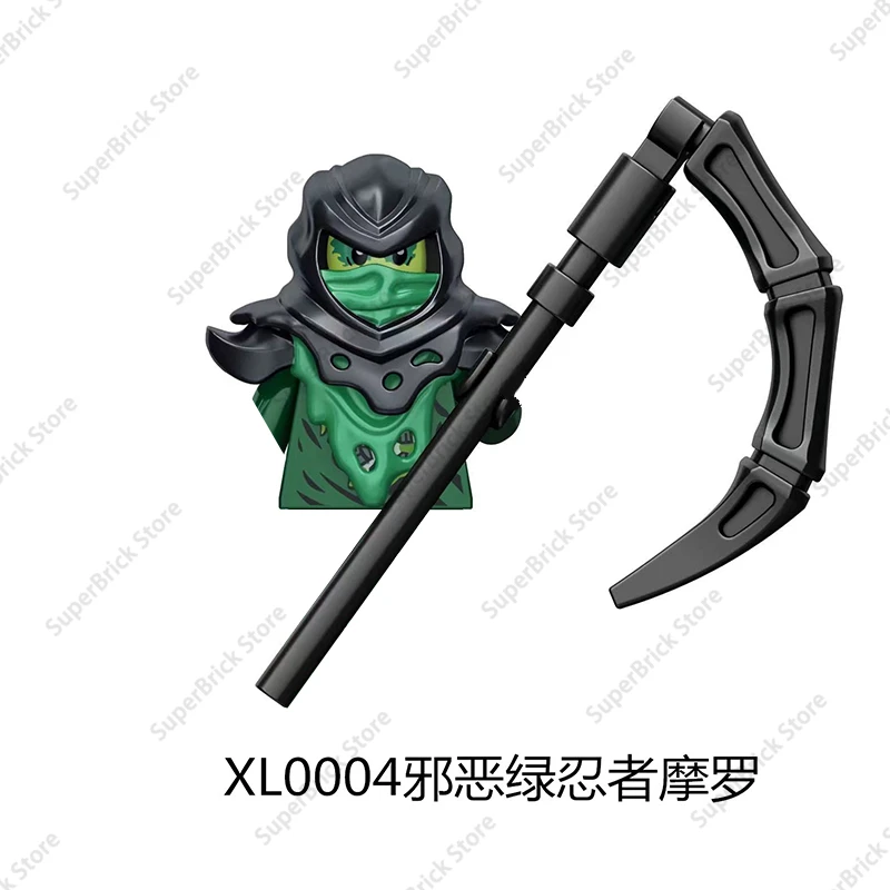 Hot Cartoon Ninja Kai Mini Action Figures Model Building Blocks Dolls Classics Anti Character Collection Bricks Kids Toys Gift