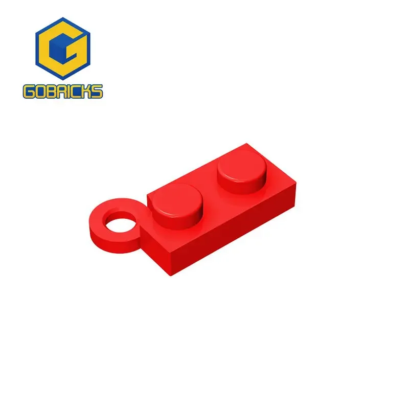 Gobricks 1 Pcs MOC Hinge Plate 1 x 4 Swivel Base Compatible With 2429 19952 Model Building Blocks Parts Kids Assembly Toys Gifts