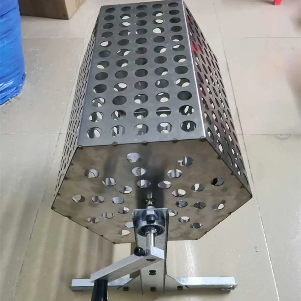 Pemecah Telur Puyuh Manual Komersial 304 Baja Tahan Karat Mesin Penghancur Telur Peelig