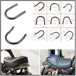 Motorcycle 25mm 28mm Upswept Flat Rear Seat Frame Hoop Loop for Honda Kawasaki Yamaha Suzuki BMW Cafe Racer CB KZ GT GS 400 550