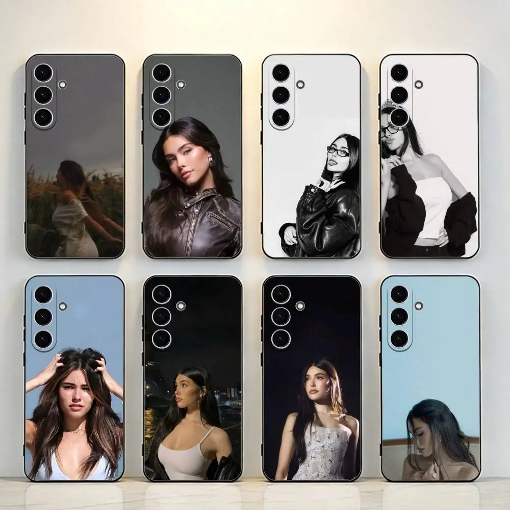 

Singer Madison B-Beer More Phone Case For Samsung Galaxy A73,A72,A71,A70,A53,A52,A51，Black Shell ll