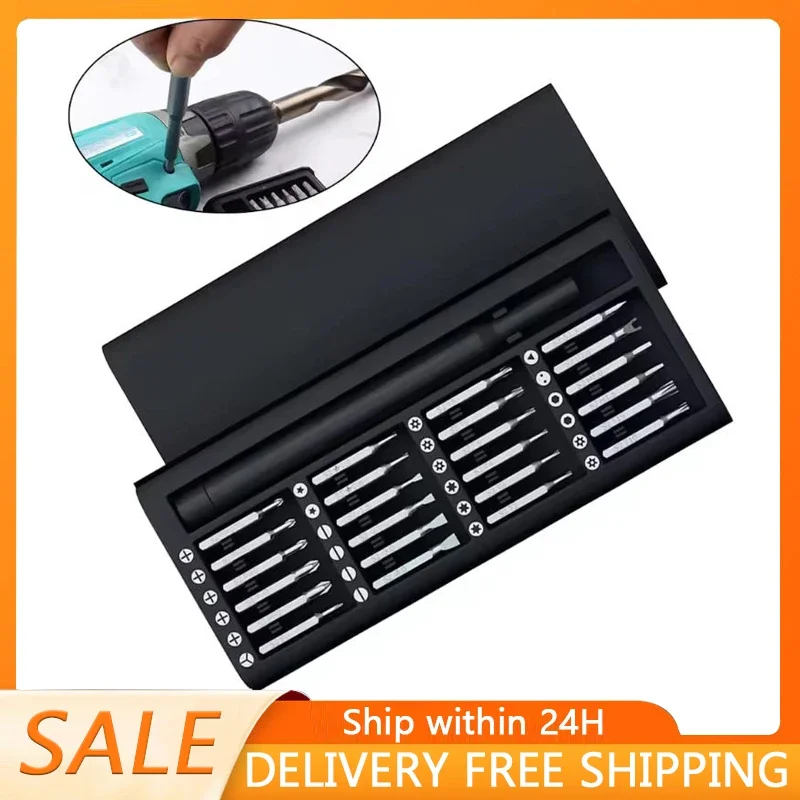 Precision Screwdriver Set Magnetic Handle Screw Driver Bits Kit Repair Tool For Mobile Phone Watch Home Appliance Repair