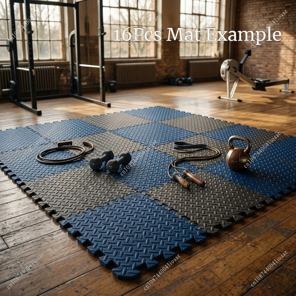 9/12/16/18Pcs 크리 에이 티브 격자 무늬 퍼 - Outdoor Sport Floor Tiles 리뷰 및 가격