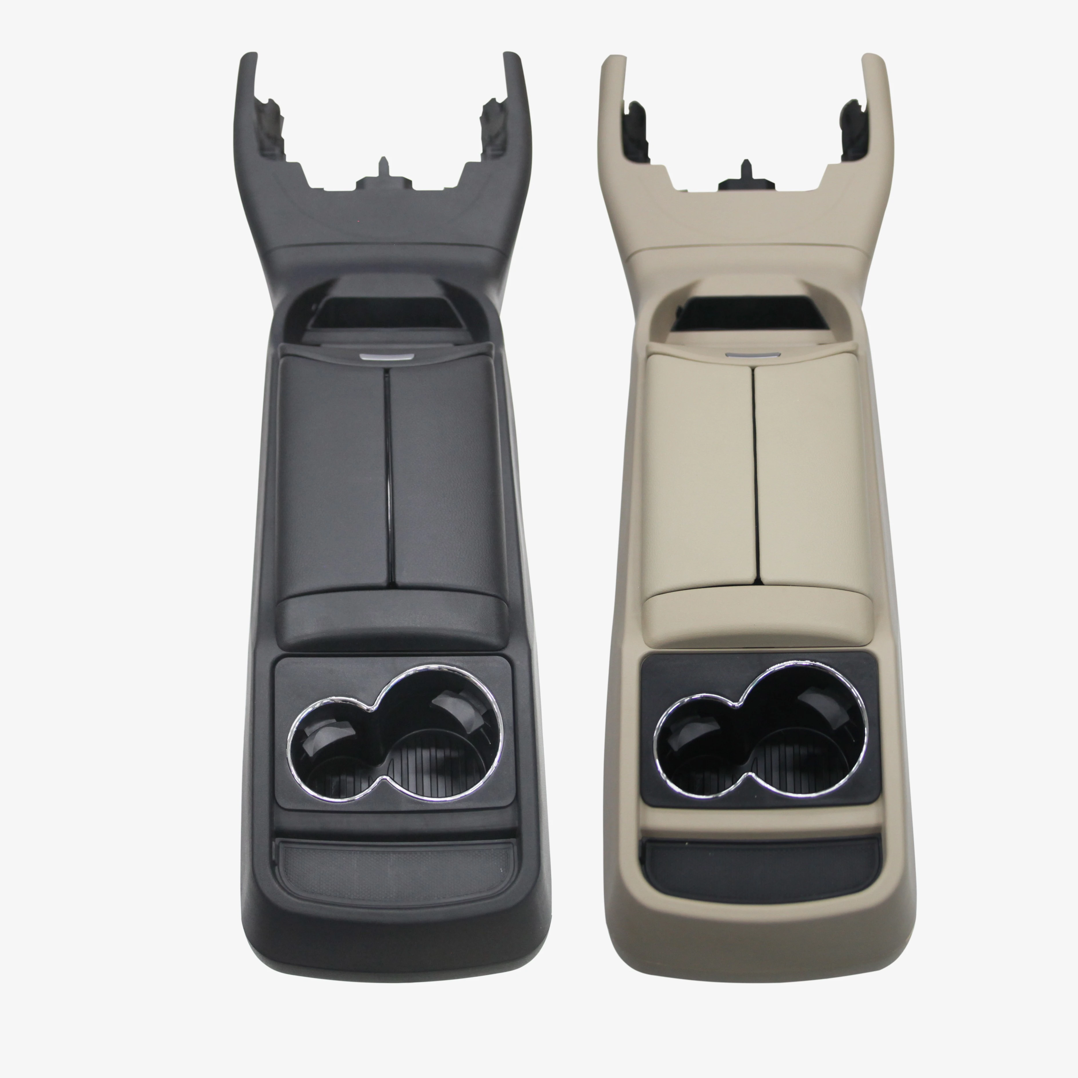 

New Condition V-Class Vito V250 V260 Leather Central Car Console Storage Box With Modified Armrest Cup Holder Front Position