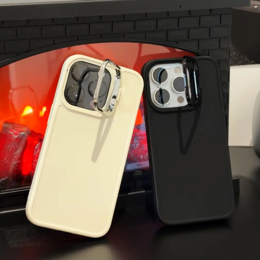 High-end iPhone15 invisible stand iPhone13 phone case iPhone14promax Fall resistant iPhone11 men and women iPhone12 sets